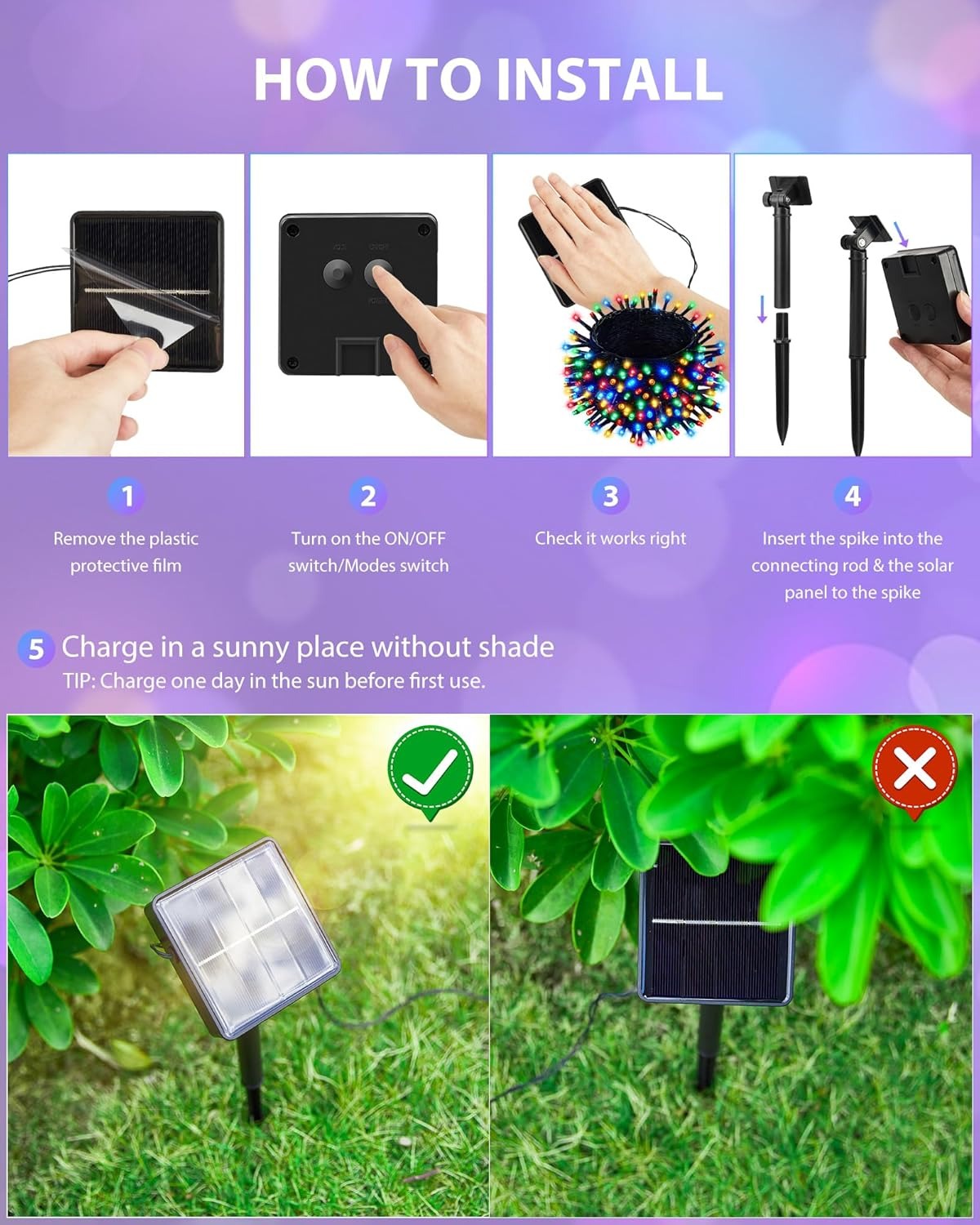 LumiNatal® - Luzes Solares de Natal